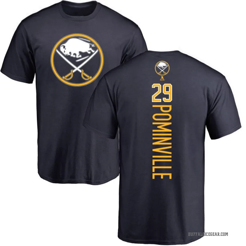 Buffalo Sabres #29 Jason Pominville White Adidas Player Jersey Style T-shirt